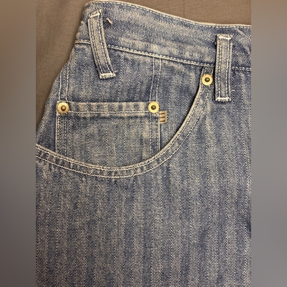 Espirit Women's Vintage HNRY Denim Skirt Size 29 - Picture 10 of 14